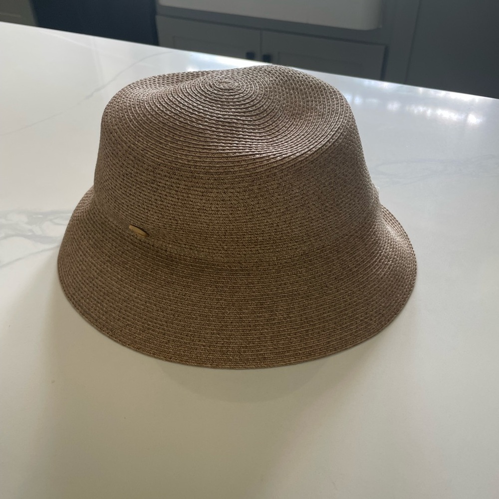 Eric Javits Tan Bucket Hat